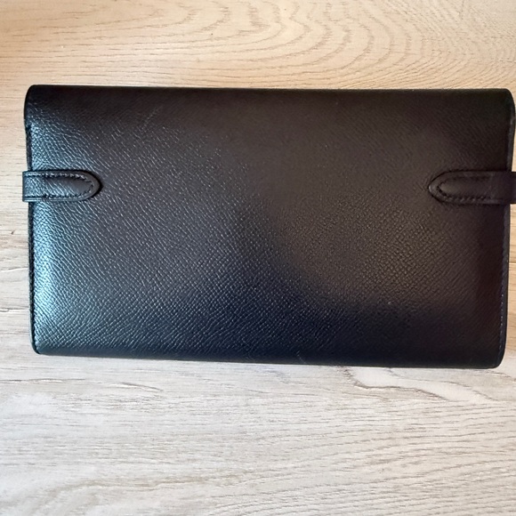 Authentic Hermes Kelly Longue Wallet- Epsom PHW - Picture 11 of 12